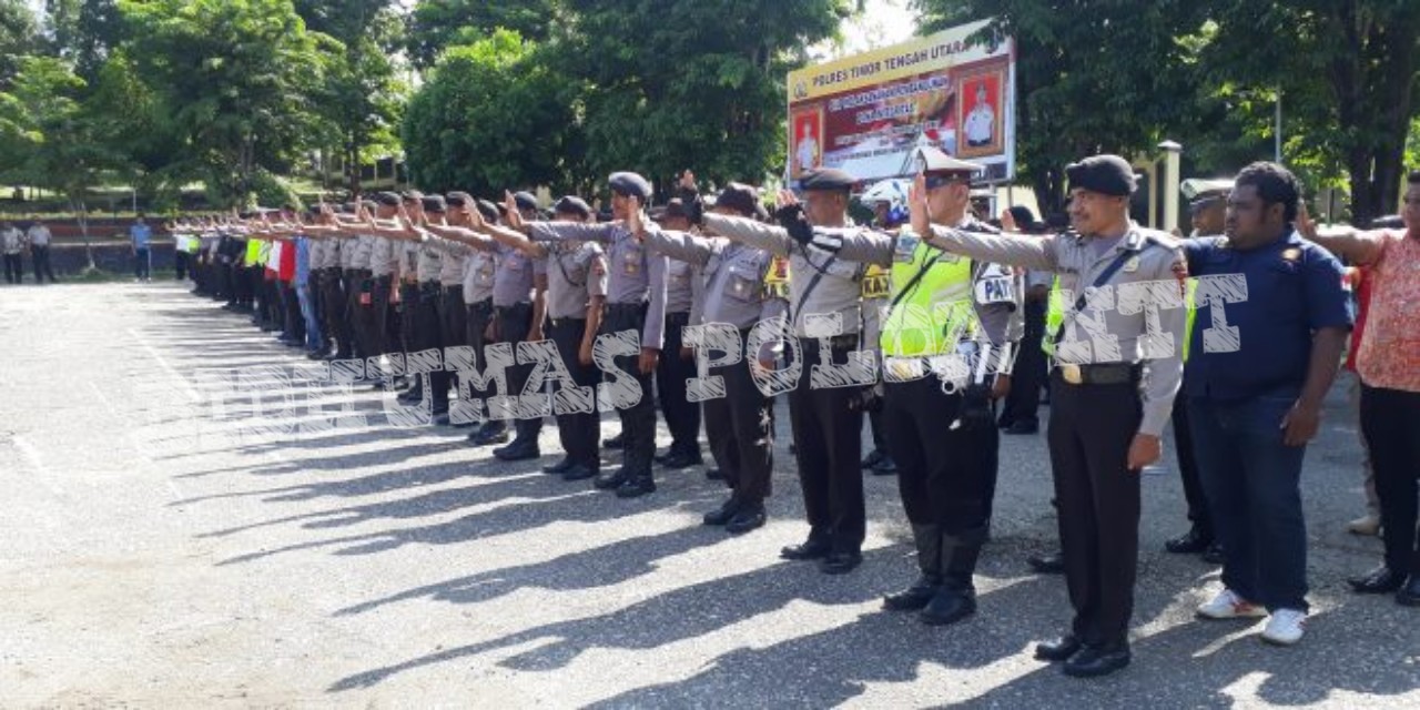 Tingkatkan Kemampuan, Personel Satuan Lalulintas Polres TTU Latih 12 Gerakan