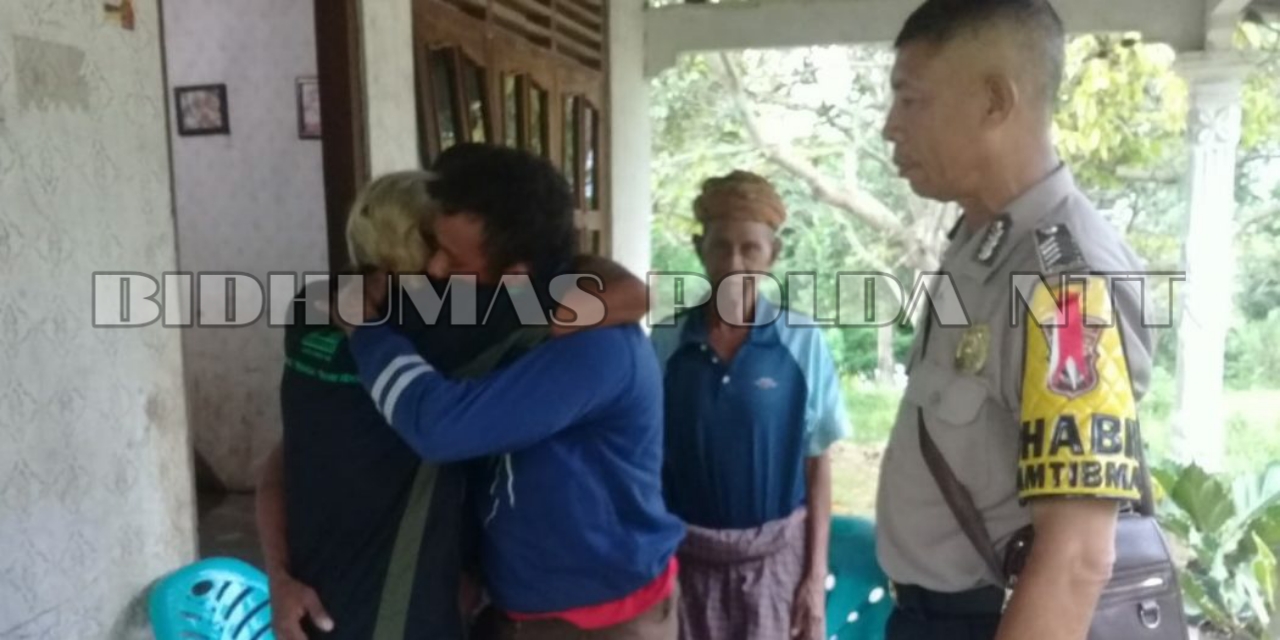 Bhabinkamtibmas Kelurahan Umanen, Polres Belu Berhasil Mendamaikan Warga Binaannya yang Bertikai