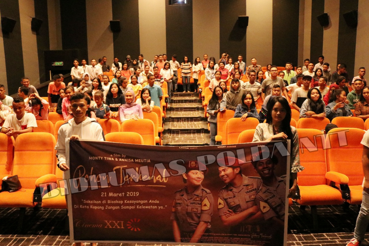 Polda NTT Sukses Gelar Nobar Film 