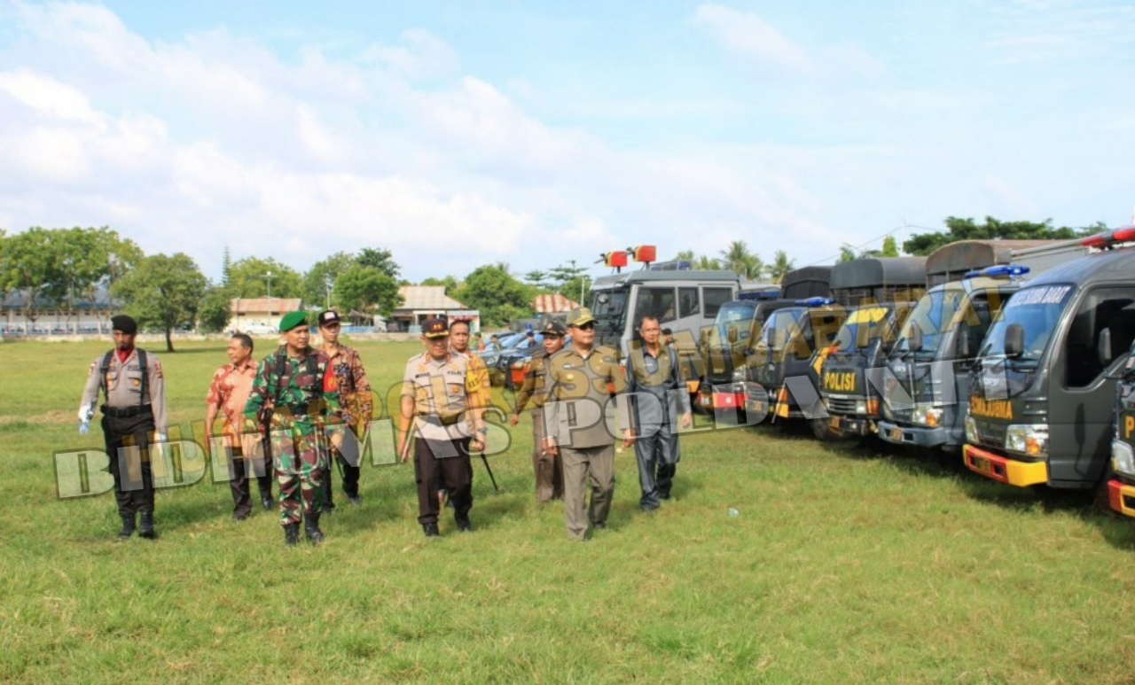 Polres Sumba Barat Gelar Pasukan Kesiapan Pengamanan Pemilu 2019