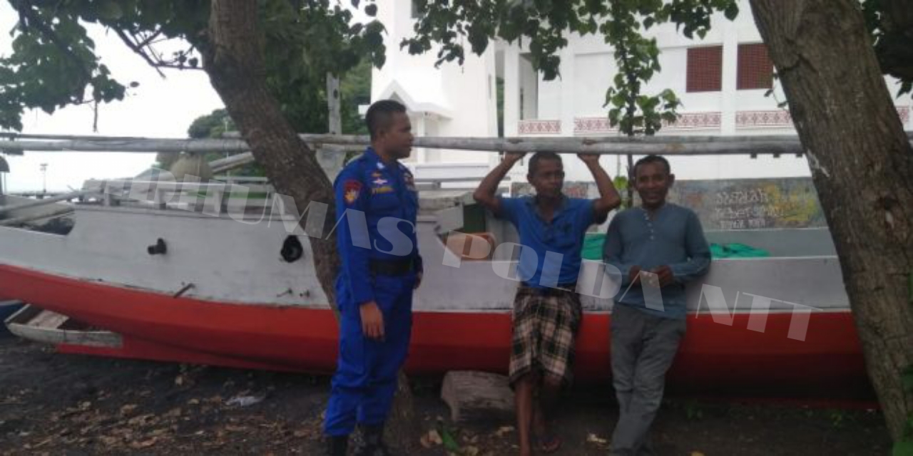 Sat Polair Polres Ende Sambangi Masyarakat Pesisir Pantai Ipi