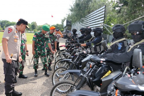 Kapolda NTT Cek Sarpras Pendukung Pelaksanaan Pengamanan Pemilu 2019