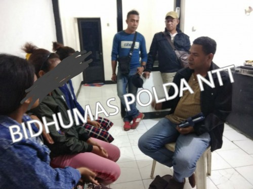 Personel Gabungan Polres Belu Gelar Razia Malam