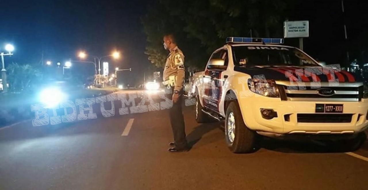 Cegah Pelanggaran Lalin, Sat Lantas Polres Sikka Lakukan Razia Kendaraan