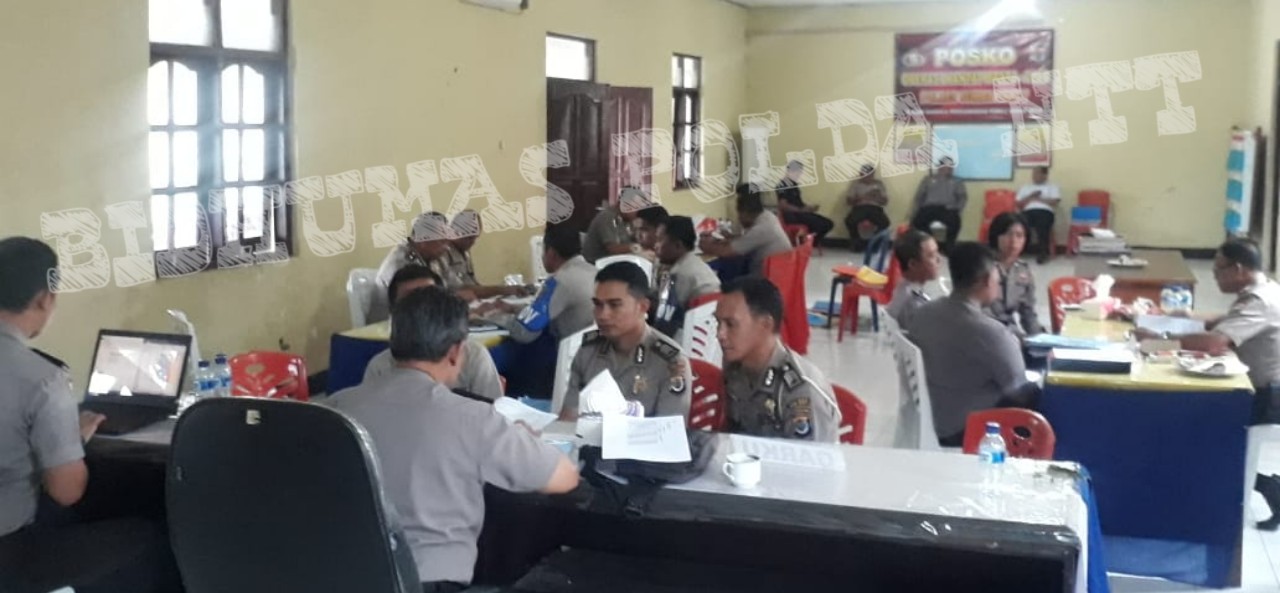 Tim Itwasda Polda NTT Kunjungi Polres Sumba Barat Dalam Rangka Wasrik Tahap I