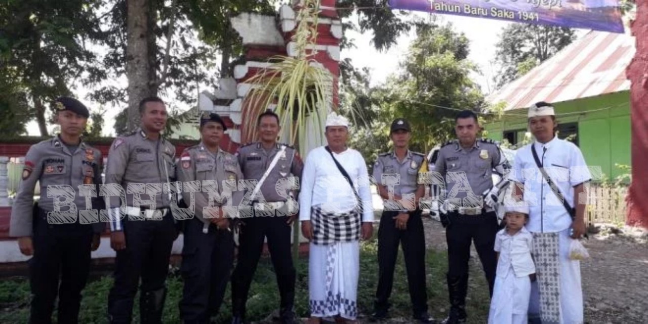 Polres Belu Kawal Upacara Melasti Sambut Nyepi 2019