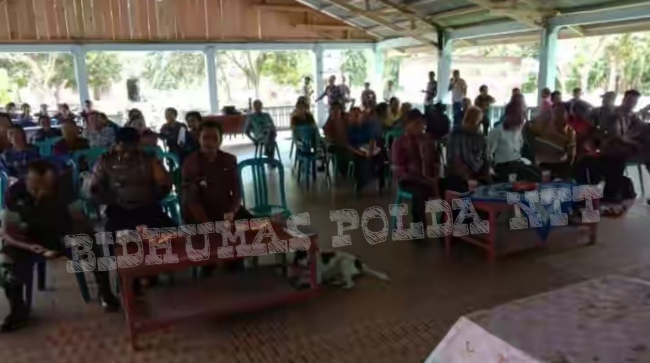 Kapolsek Maukaro Hadiri kegiatan Lokakarya Lintas Sektor Bidang Kesehatan