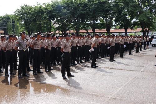 Bintara Remaja Polda NTT Apel Perdana di Mapolda NTT