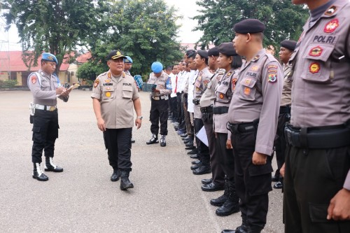 Polda NTT Gelar Apel pengecekan Personel