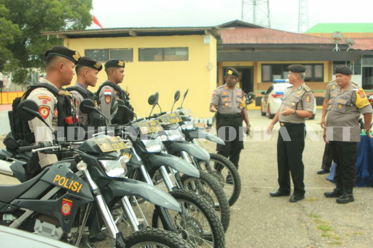 Dalam Rangka Suksesnya Pemilu 2019, Tim Baharkam Polri Lakukan Asistensi dan Supervisi di Polres TTS