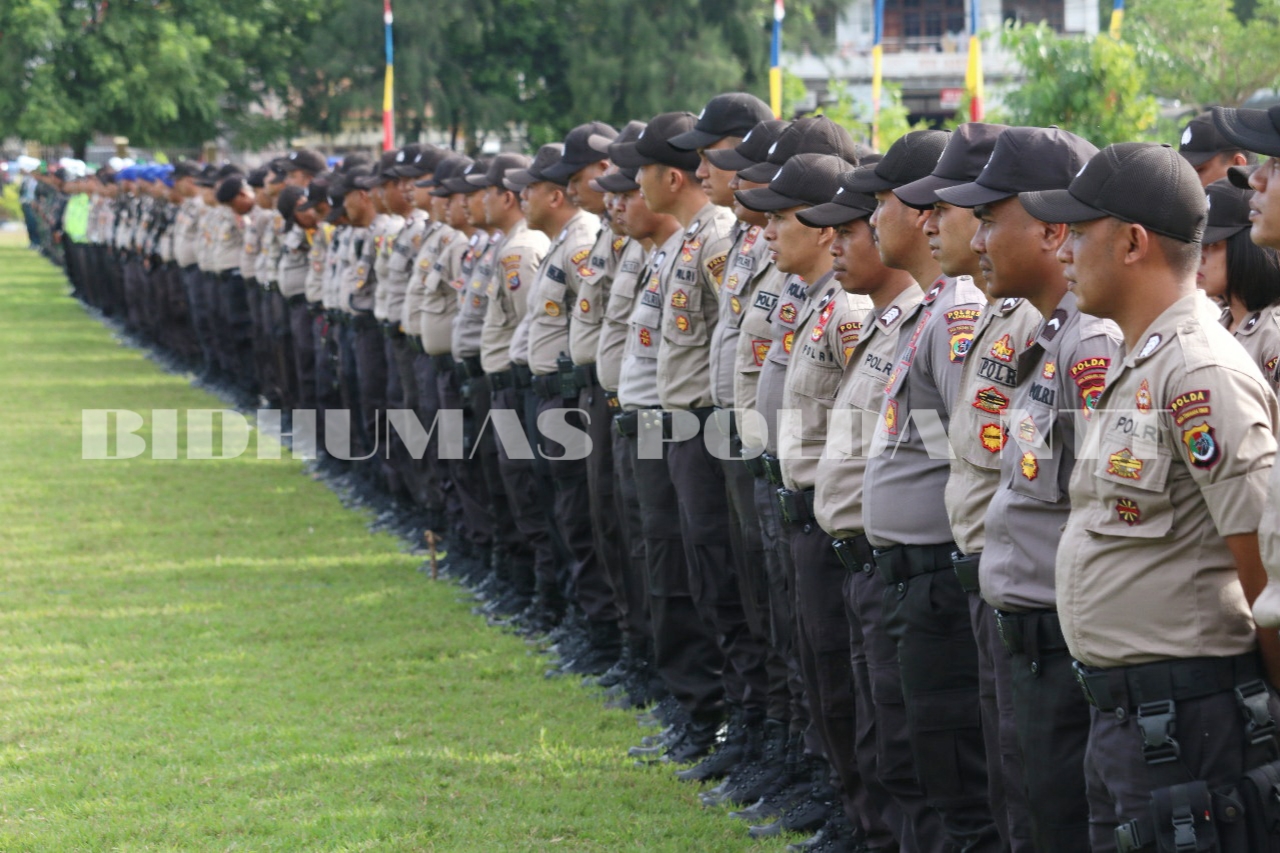 Polda NTT Gelar Pasukan Ops Semana Santa Turangga 2019 Dalam Rangka Pengamanan Hari Raya Paskah