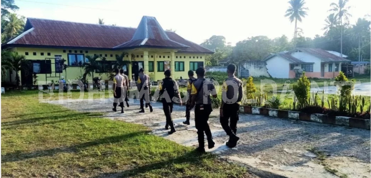 Polres Sumba Barat Tingkatkan Pengamanan di Setiap Sekretariat PPK