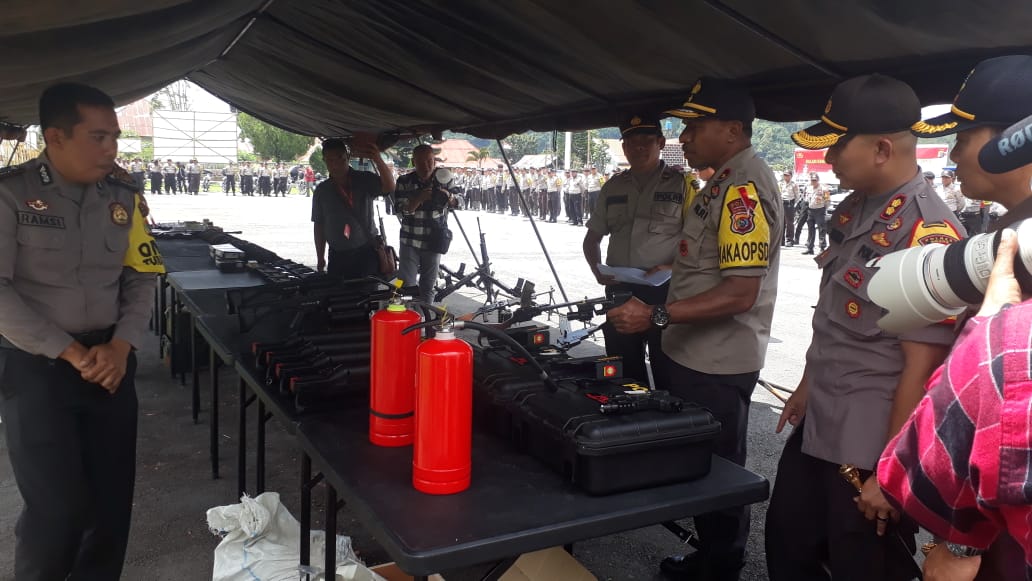 Jelang Pemilu 2019, Wakapolda NTT Kunjungi Polres Ngada