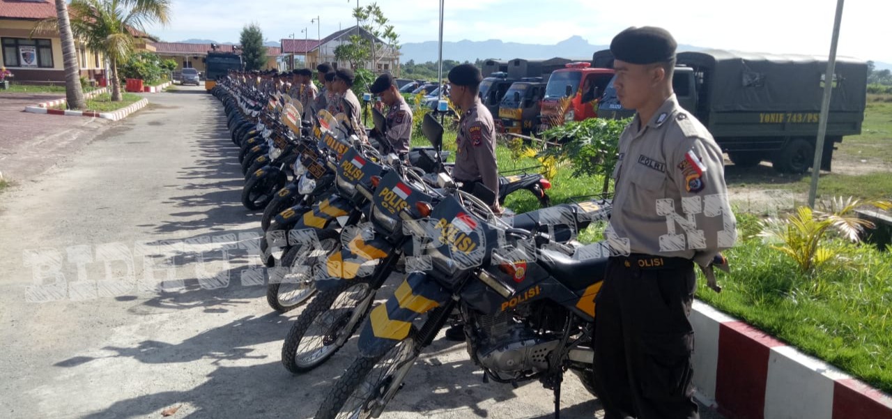 Jelang Pelaksanaan Pemilu Serentak 2019, Personel Sat Sabhara Polres Sumba Timur Gelar Patroli Dialogis