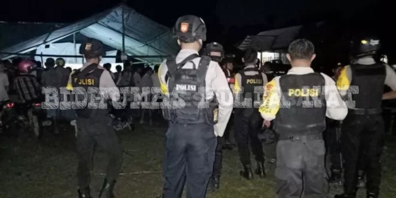 Wujudkan Pemilu Aman dan tertib, Personel Polres Sumba Barat Gencar Lakukan Patroli Malam