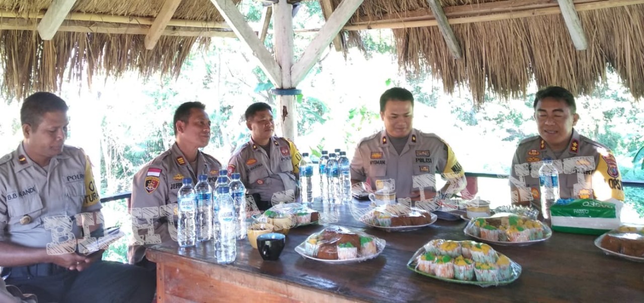 Kapolres Sumba Barat Pimpin Anev Terkait Pengamanan Tingkat PPK