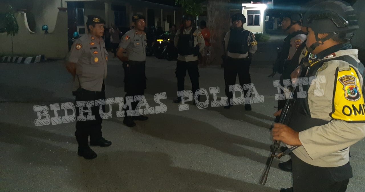 Wujudkan Keadaan Aman dan Kondusif, Tim Rajawali Polres Sumba Timur Gencar Lakukan Patroli