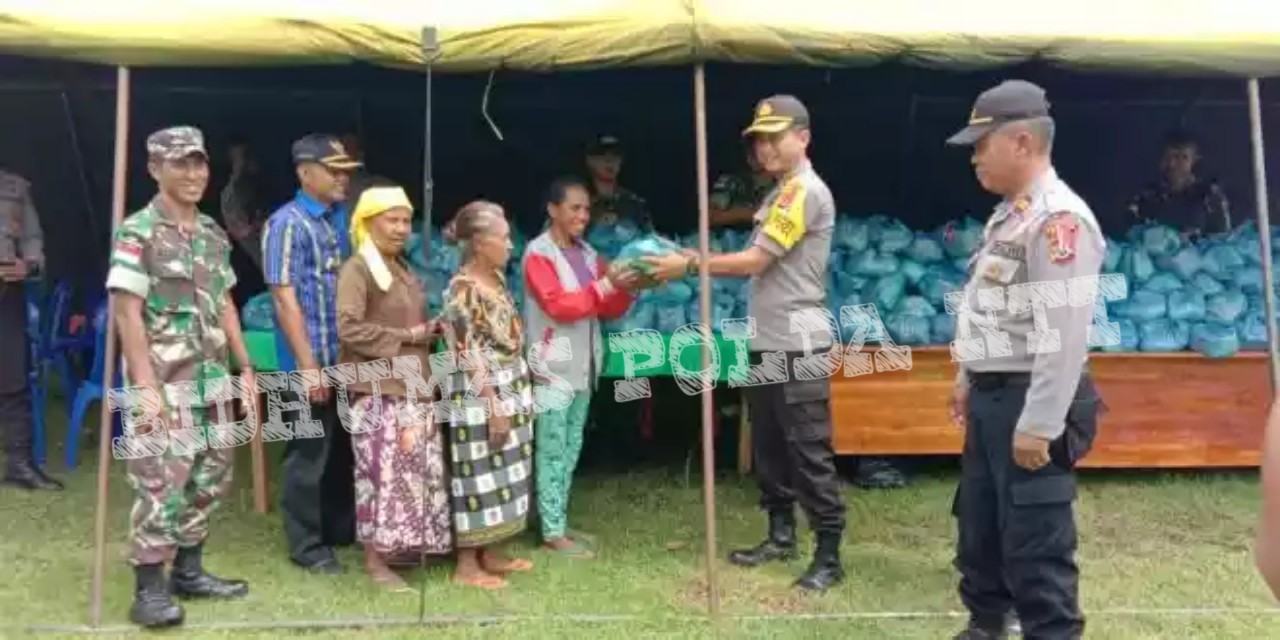 Perkuat Sinergitas, Polres Belu Bersama Satgas Pamtas Yon R 408/SBH Gelar Baksos di Tapal Batas