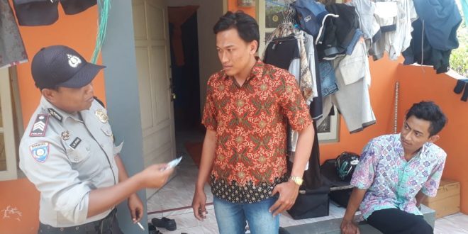 Bhabinkamtibmas Beirafu Polres Belu Minta Penghuni Kos Jaga Kamtibmas Jelang Pemilu 2019