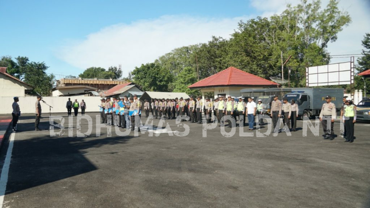 Peringatan Hari Buruh Internasional, Polres Belu Gelar Apel Siaga 1