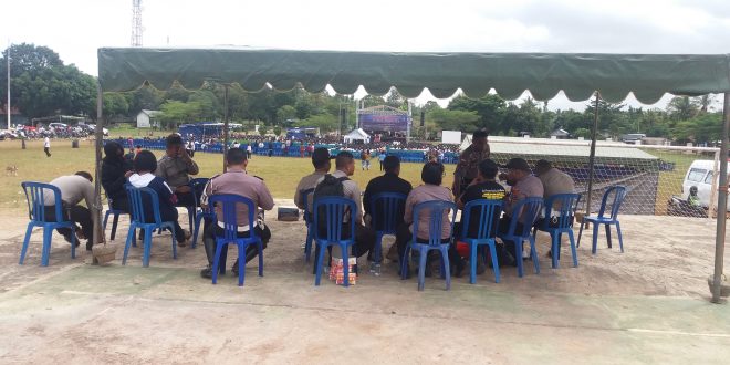 Personel Polres TTS  Lakukan Pengamanan KKR