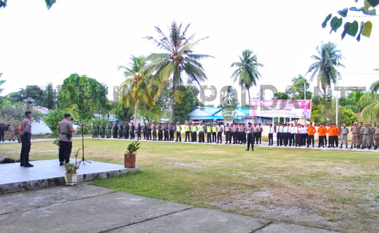 Polres Sumba Timur Apel Gelar Pasukan Ops Ketupat Turangga 2019