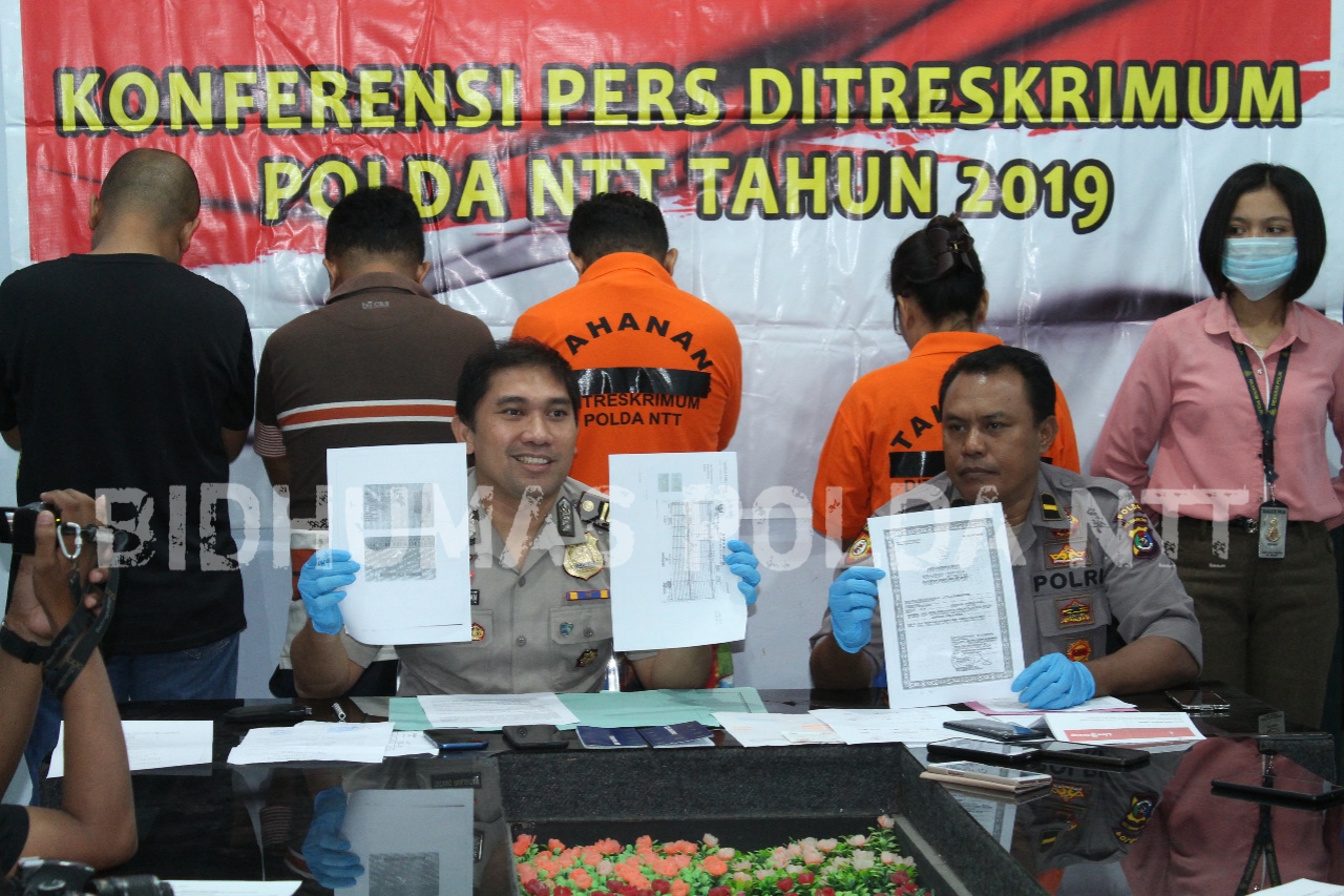 Subdit IV Renakta Ditreskrimum Polda NTT Berhasil mengamankan 4 Tersangka Kasus TPPO