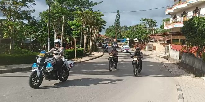 Demi Menjaga Kamtibmas Agar Tetap Aman dan Kondusif, Polres TTS Gelar Patroli