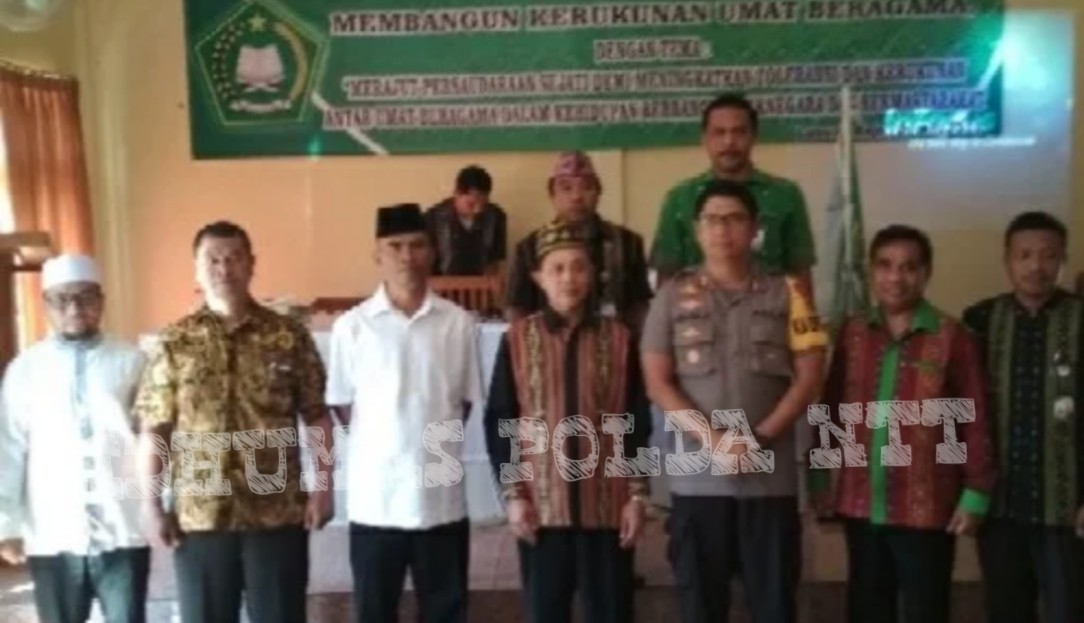 Kapolres Manggarai Barat Ajak Para Pemuka Agama Junjung Tinggi Nilai Pancasila dan Toleransi Beragama