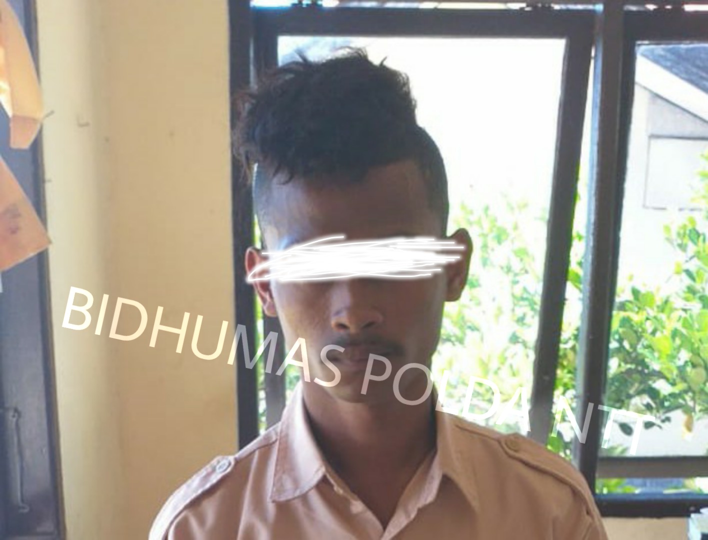 Polsek Maulafa Berhasil Amankan Pelajar SMA mabuk yang Sering Meresahkan Warga