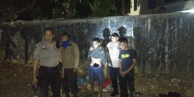 Akibat Memaki Petugas, Kedua Pemuda Diamankan Satuan Sabhara Polres Kupang Kota Saat Patroli