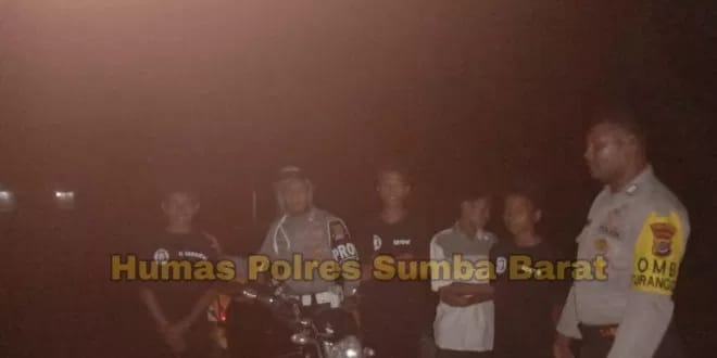 Demi Menjaga Situasi Kambtibmas Polsek Mamboro Terus Tungkatkan Patroli Malam