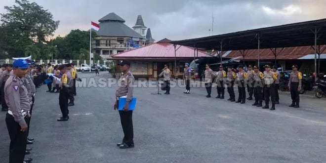 Wujud Solidaritas & Tanggung Jawab, Polres Sumba Barat Gelar Apel Siaga ‘Indonesia Damai’