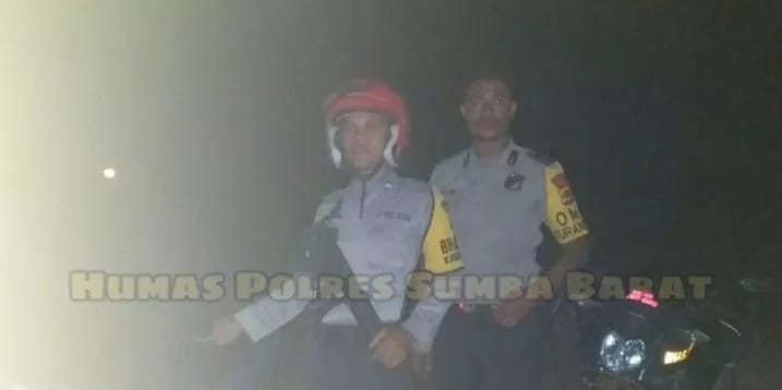 Demi Ciptakan Situasi Kamtibmas Polsek Mamboro Tingkatkan Patroli Malam