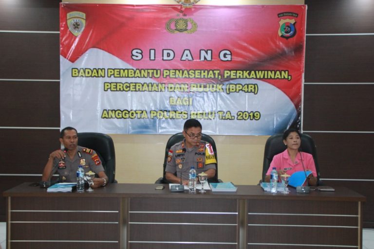 Delapan Anggota Polres Belu Jalani Sidang BP4R