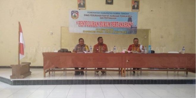 Pesan Kapolsek URG pada Giat Penyuluhan Hukum Pertanahan