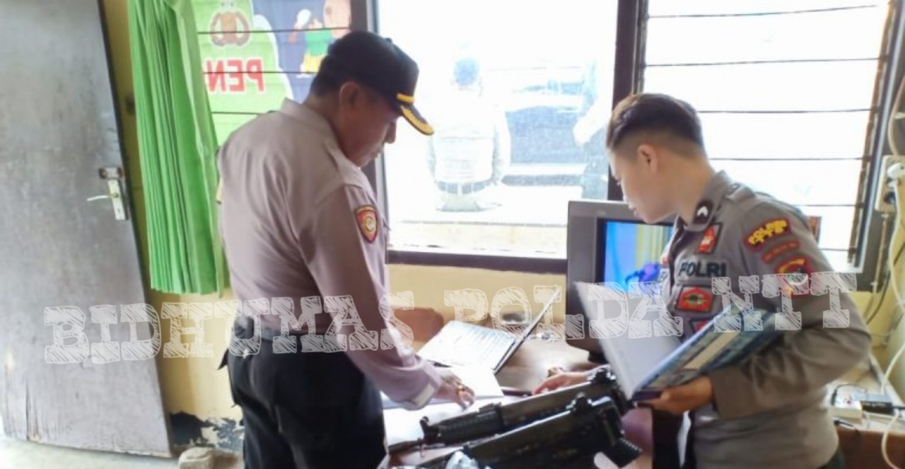 Beri Rasa Aman Saat Libur Panjang, Wakapolres TTS Mengecek kesiapsiagaan Personel Dalam Melakukan Pengamanan