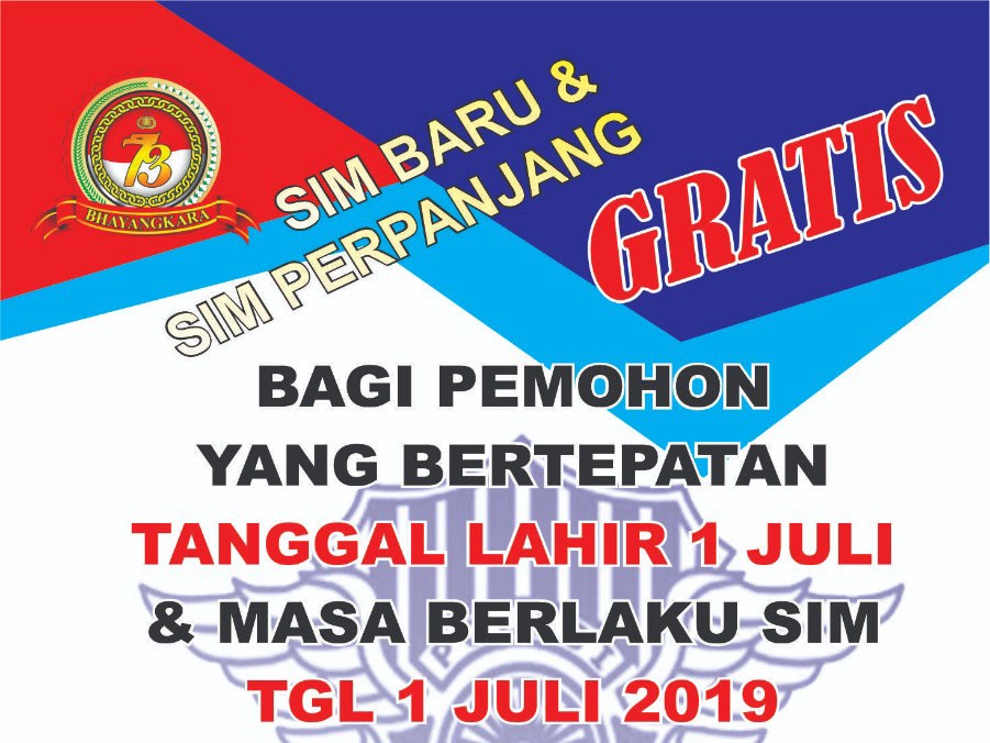 Kapolres Sikka Berikan SIM Gratis Bagi Pemohon SIM Yang Lahir Tanggal 1 Juli