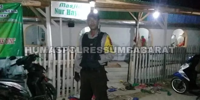 Tak Hanya Berikan Rasa Aman & Nyaman, Melalui Pengamanan Sholat Tarawih Kita Bisa