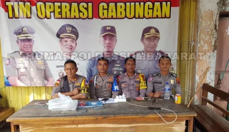 Berikan Pelayanan Terbaik Bagi Pemudik, Pesan AKP Jeffris Kepada Petugas Pos Pam Ketupat Turangga 2019