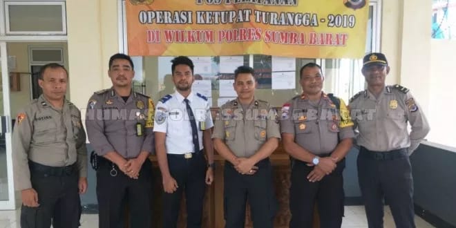 Dipimpin Kompol Yohanis, Tim Was Ops Polda NTT Cek Pos Pengamanan Operasi Ketupat Turangga 2019