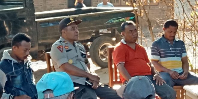 Polres Flores Timur Mediasi Sengketa Tapal Batas Dua Desa Di Tanjung Bunga