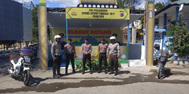 Jamin Kelancaran Perayaan Idul Fitri 1440 H, Polres Belu Siapkan Pos Pam dan Pos Pelayanan untuk Masyarakat