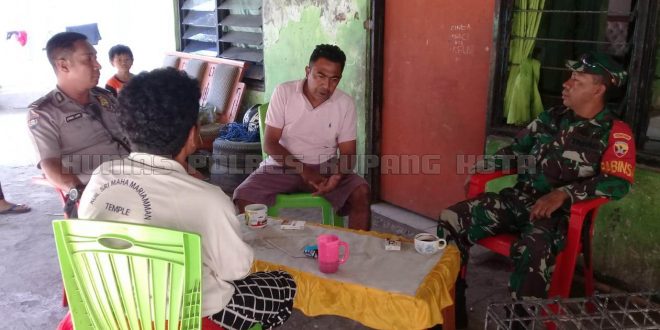 Kompak, Bhabinkamtibmas Bersama Babinsa Sambang Bareng ke Warga Binaan