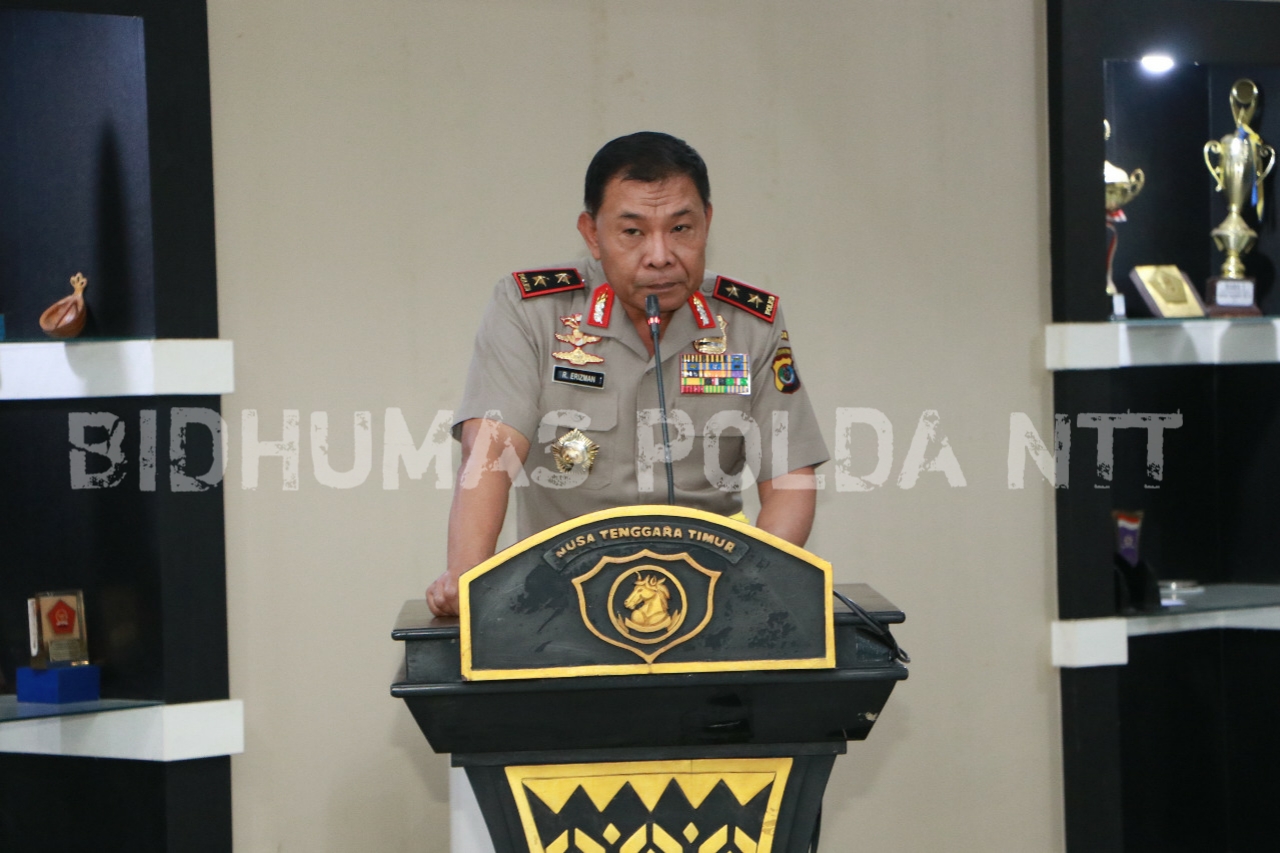 Kapolda NTT Pimpin Kegiatan Taklimat Akhir Wasrik Rutin Tahap II Tahun 2019