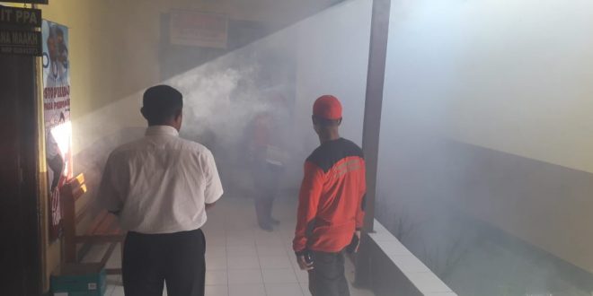 Polres TTS : Melakukan Kegiatan Fogging Demi Mencegah DBD