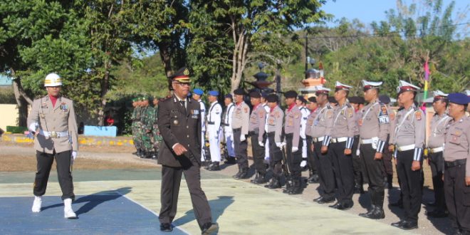 Peringati Hari Bhayangkara Ke 73 Tahun 2019, Polres Rote Ndao Gelar Upacara Di Mapolres