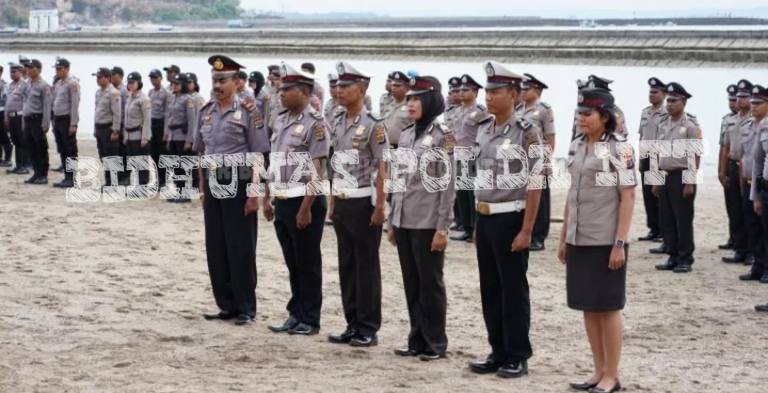 79 Personel Polres Kupang Kota Dapat Kenaikan Pangkat Setingkat Lebih Tinggi Tepat Hari Bhayangkara Ke 73