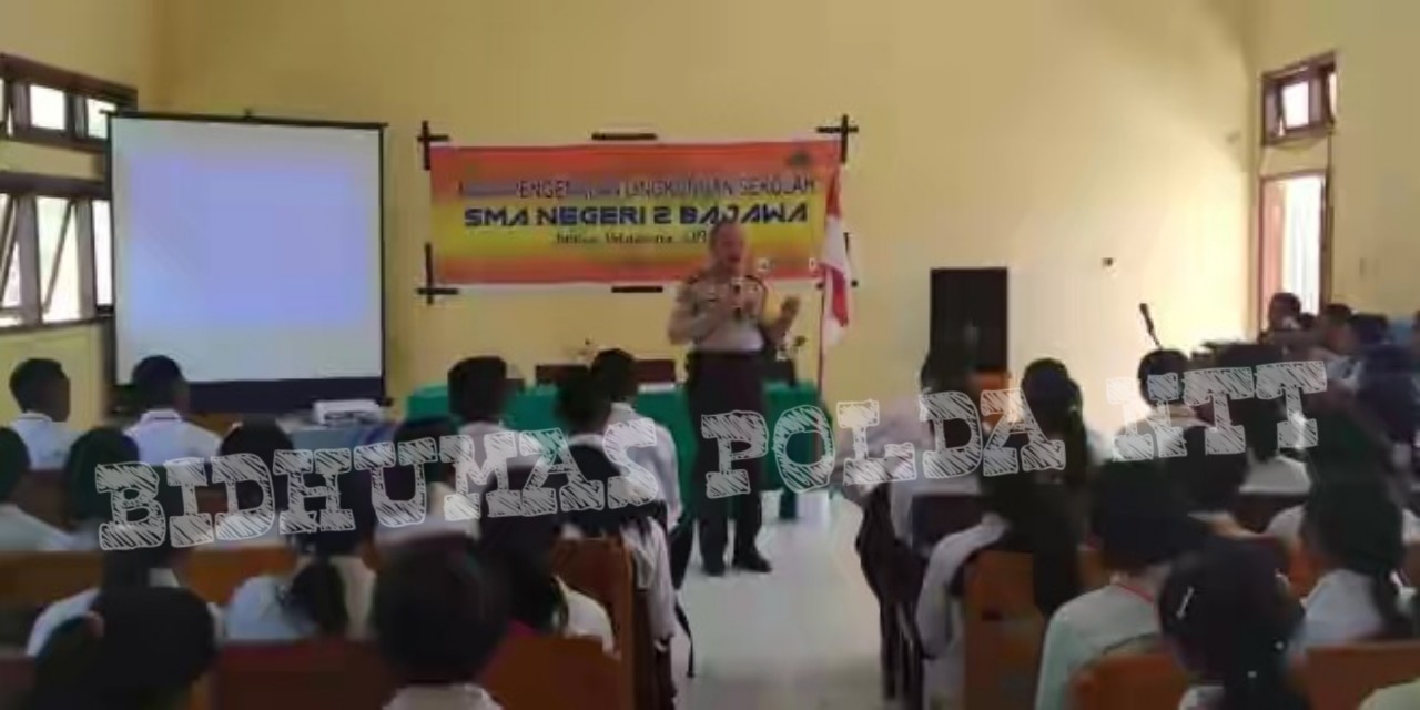 Antisipasi Penyalahgunaan Narkoba dan Kenakalan Remaja, Sat Binmas Polres Ngada Beri Penyuluhan