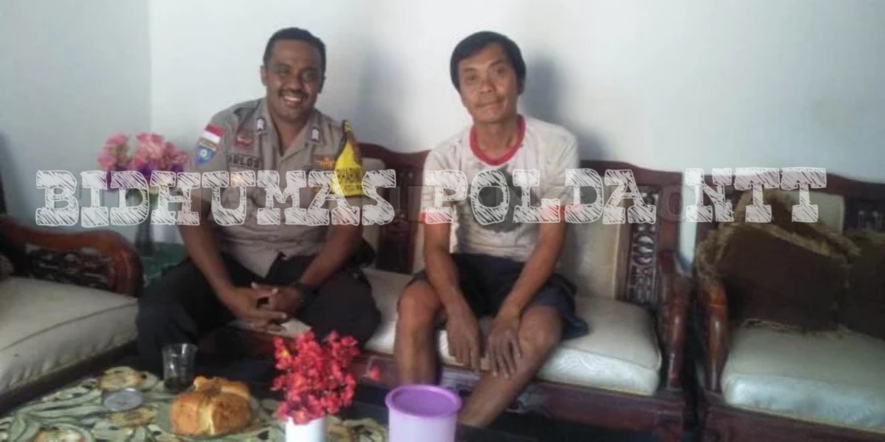 Hadir di tengah masyarakat, Bhabinkamtibmas Polres Kupang Kota , Kelurahan Kuanino Terus Menyerukan Pesan Kamtibmas Bagi Warga Binaannya